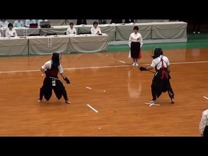 全日本男子なぎなた選手権大会決勝戦 - 2015 All Japan Men Naginata Championship final