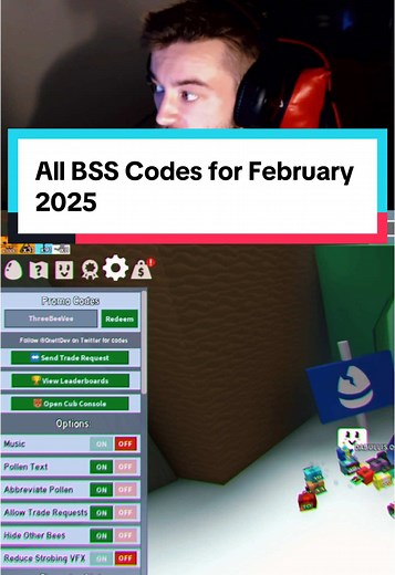 Bee Swarm Simulator Codes for February 2025