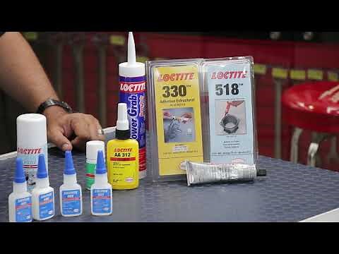 Qué Adhesivo Usar Con Cada Material? - Loctite nos muestra su gama de productos..