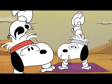 Stretchin' with Spike!