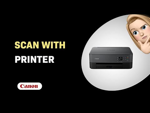 Hoe scan je met de Canon Pixma TS5350 Printer?