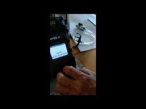 Portable multi- gas detector calibration.