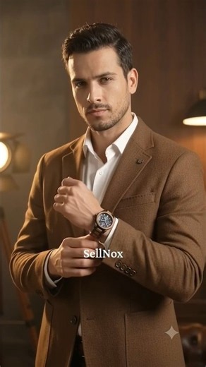 OLEVS Luxury Wooden Watch ⌚ | Best Men's Gift! #shorts #giftwatches #woodenwatch