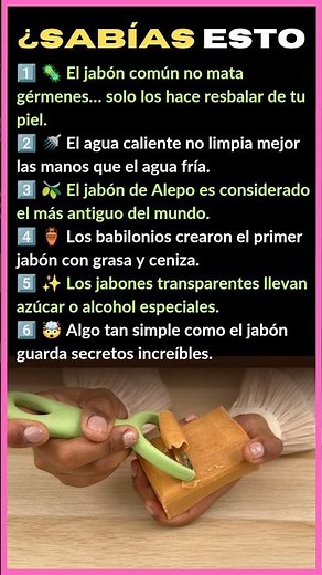 SECRETOS DEL JABÓN QUE NADIE TE HABÍA CONTADO 😱🧼