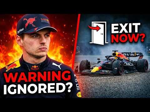 Verstappen Explodes at Red Bull — Did He Just Walk Out?
