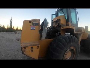 Front end loader engine installation pt2