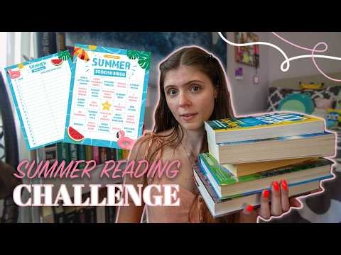 Summer Reading Challenge and TBR 🌴☀️ *bookish bingo & reading passport*