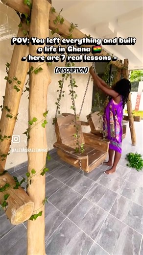Built my life in Ghana 🇬🇭 one lesson at a time 🌿(See Description) 👀
