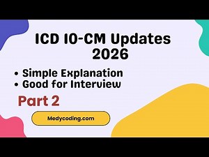 ICD 10 CM Update 2026 Part 2