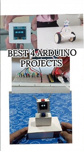 Top 4 Amazing Arduino Projects for Beginners 🤖 #ArduinoProjects #DIYProjects #Electronics
