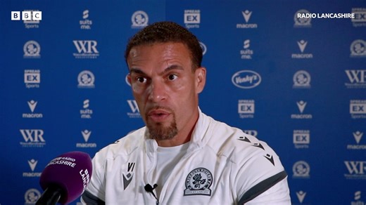 Blackburn Rovers head coach Valerien Ismael