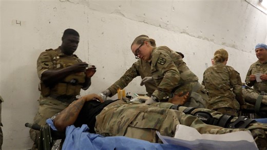 Fort Hood soldiers shift to underground training to prepare for battlefield medical care