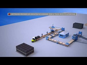 Machine de Fabrication de Parpaing Pave Bordure Hourdis VESS 10.1