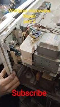 Whirlpool microwave switch problem,🔌repair. part 2 microwave repair
