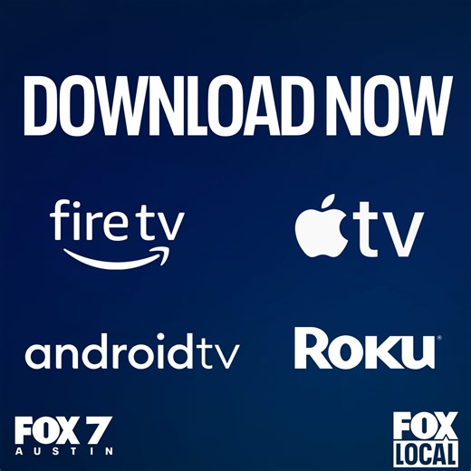 You can watch all our newscasts and content on the new FOX LOCAL app for your connected TV. It's free to download. Just look for it on Roku, Fire TV, Android TV, and Apple TV. How to download FOX LOCAL: https://www.fox7austin.com/fox-local | FOX 7 Austin