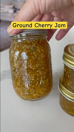 Easy Ground Cherry Jam – Garden to Table #garden #groundcherries