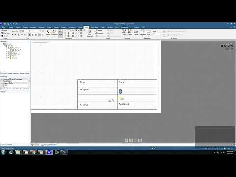 Ansys SpaceClaim 2021 | Creating Custom Drawing Template