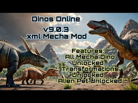 [Link]Dinos Online .xml Mod (Android)