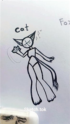 How to draw Stickman body Tutorial✏️(animal version) #tutorials #howtodraw#drawing#art #artist#draw