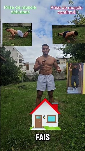 Les meilleurs exercices de musculation à la maison pour débutant 💪