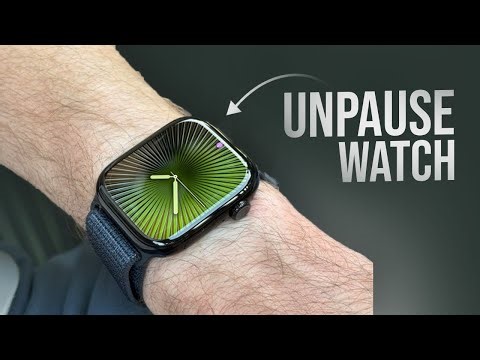 How to Unpause Apple Watch (tutorial)
