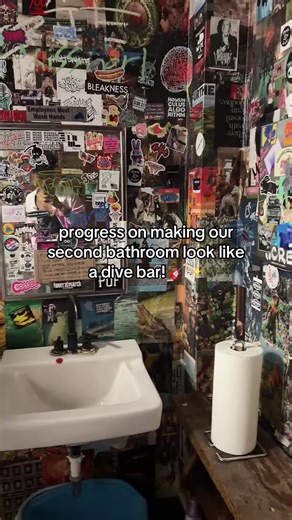 DIY Dive Bar Bathroom Renovation Progress
