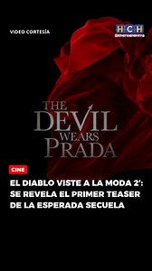 #HCHEntretenimiento | 👠👗Anne Hathaway y Meryl Streep están de regreso en el primer avance de la secuela de El Diablo Viste a la Moda. ➡ A casi 20 años del estreno de la primera película, la historia de Miranda Prestley, Andrea Sachs y Emily Charlton continúa en esta esperada secuela de uno de los clásicos modernos del cine de pasarelas. Y claro, también con el regreso del icónico Stanley Tucci como Nigel Kipling. ➡ La trama de la secuela se centrará en Miranda y su lucha contra el declive de l