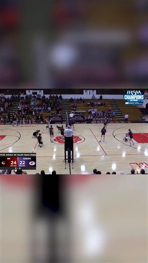 26K views · 74 reactions | Barr-Reeve takes the first set at Bedford North Lawrence! Join us for the 2025 IHSAA Girls Volleyball Semi-State on IHSAAtv.org! #HighSchoolVolleyball #IndianaVolleyball #vb | IHSAAtv | Facebook