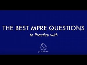 The Best MPRE Questions To Practice With