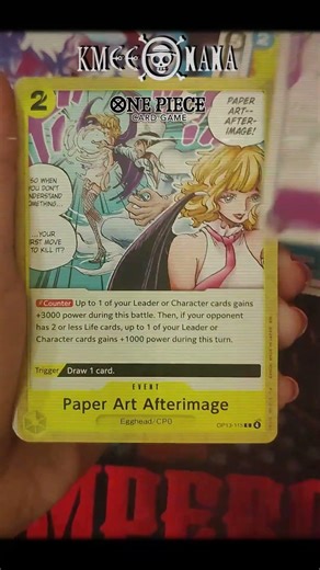 Booster de #onepiececardgame #op13 - Sobre 19 #carryingonhiswill