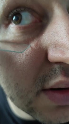 Tears testing under microscope 😱 #science #experiment #microscope | Mir Glazami Microscopa