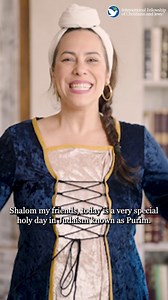 Purim begins at sundown tonight! Do you know the Jewish holiday Purim? Join Yael as she explains the biblical significance of Purim and the story of Queen Esther. 📖 | The International Fellowship of Christians and Jews