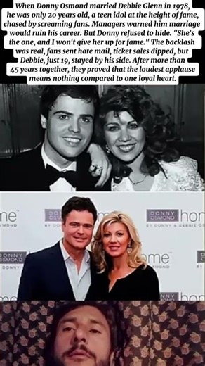 He Chose Love Over Fame — Donny Osmond’s Beautiful True Story ❤️