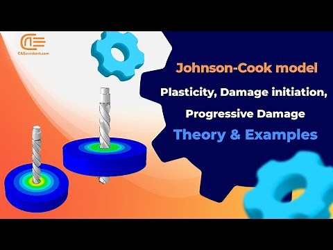 Johnson Cook model: Abaqus plasticity and damage simulation