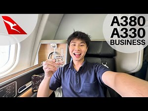 24 HOURS Onboard QANTAS BUSINESS CLASS