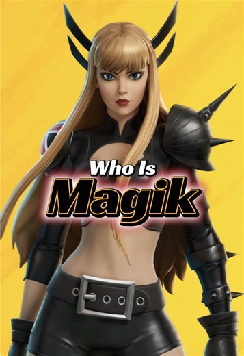 Who Is Magik #magik #marvel #fortnite #gaming #marvelrivals | magik