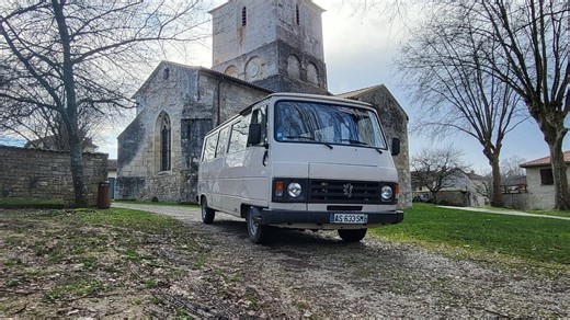 1986 Peugeot J9 Beige Manual, 4 speed Left Hand Drive in...