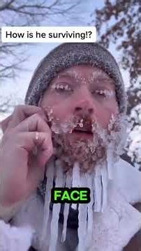 Frozen in Time: Winter's Strangest Glitches #extreme #winter #ice