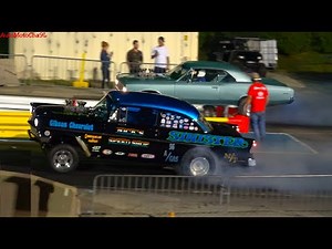 Old School Gassers Hot Rods Front Engine Dragsters Cars Through 1966 at the Great Lakes Dragaway