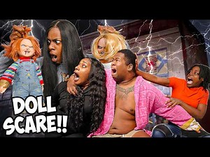 HAUNTED CHUCKY AND TIFFANY DOLL PRANK ON SIBLINGS (EXTREMELY HILARIOUS)
