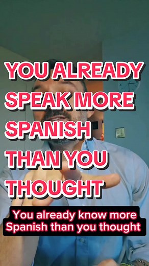 Did you know you already know a lot more Spanish than you thought? Here you have 3 linguistic keys to improve you Day yo Day Spanish skills. Visit the link in my Bio to download all the FREE resources and elevate your Spanish #speakingspanish #speakspanish #spanishconversation #fluentspanish #learnspanish #spanishtok #spanishvocabulary #spanishtutor