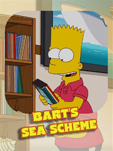 Bart's Sea Scheme in The Simpsons