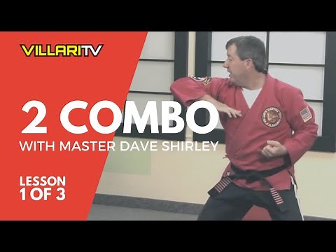 #2 Combination (Lesson 1) Grandmaster Villari's Shaolin Kempo Karate