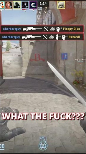 MY CRAZIEST SHOT EVER!!! #cs2 #counterstrike #trickshot