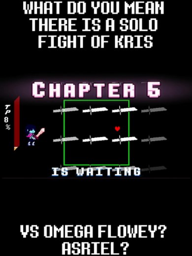 Kris Solo Fight Chapter 5 — Deltarune Chapter 5 Boss Clip