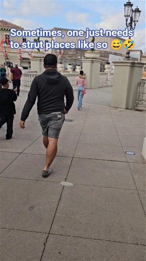 maybe the "strut" was more in my head than what it actually looked like 😅🤣