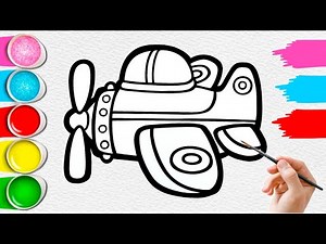 How to Draw a Airplane – | Easy Drawing | Step-by-Step
