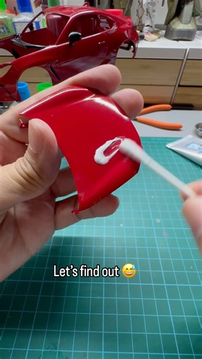 KK on Instagram: "Can toothpaste work as a polishing compound for model kits? I tried, I think it works, but probably not the best thing to use. #tamiya #toyotagr86 #modelcars #124scalemodel #gr86"