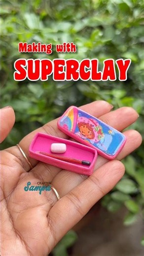 easy and simple clay art || miniature craft idea for dollhouse #shorts #ytshorts #explore #trending