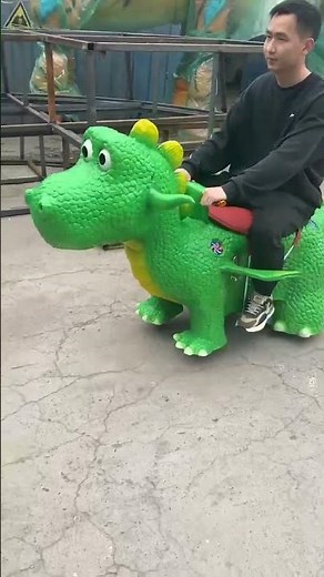 Coin-Operated Dinosaur Rides #kiddierides